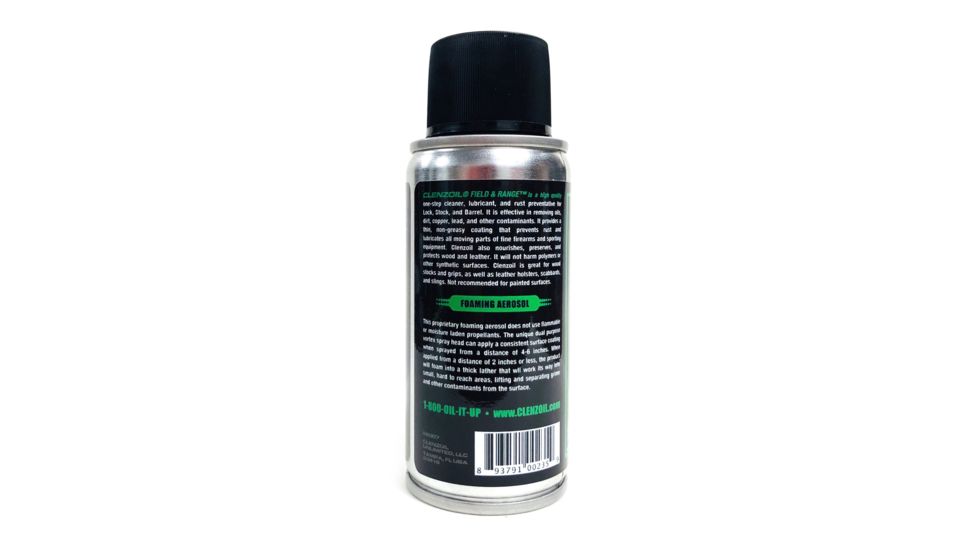 Clenzoil Field and Range Foaming Aerosol Oil, 4fl oz CL2359