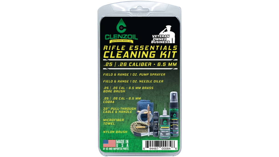 Clenzoil Rifle Essentials Kit, 270 Caliber/7 mm, Black, 3853