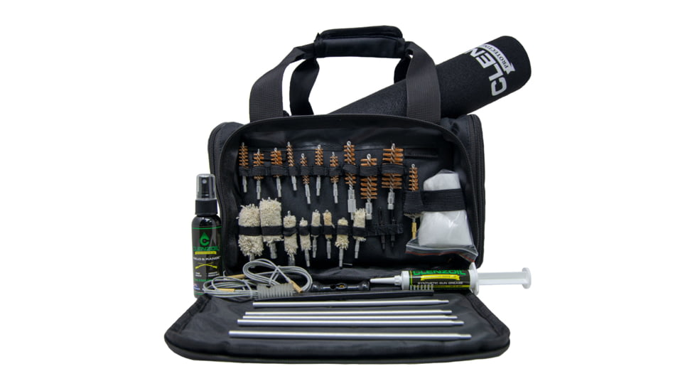 Clenzoil Universal Gun Care Range Bag Cleaning Kit, Black, 2410