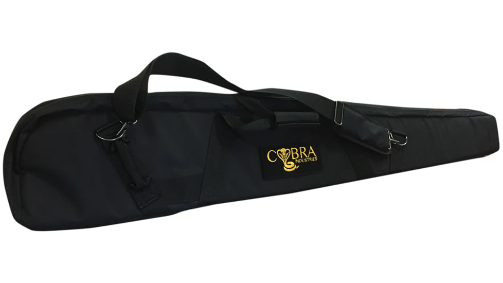 Cobra Industries Two Pocket Double Shotgun Case, Black, 52&quot;, CITWOWAY