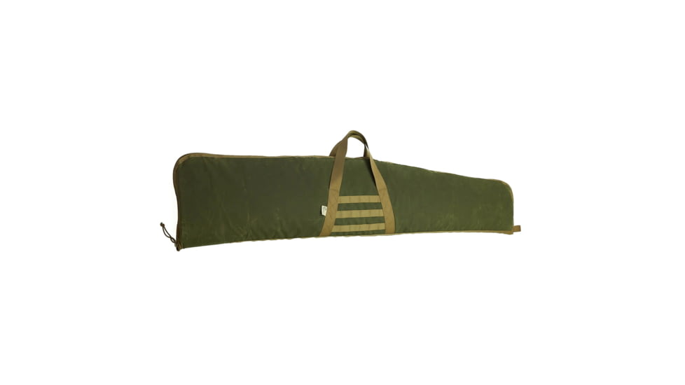 Cole-Tac Competition Rifle Case, 53x12x2.5, Waxed Green and Coyote Brown