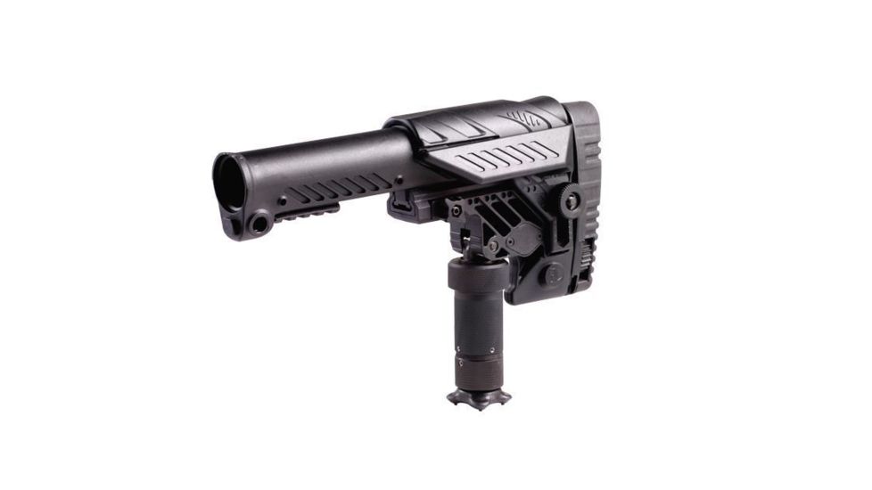Command Arms Accessories Long Multi Position Adjustable Sniper Stock,Black SRS Assembly