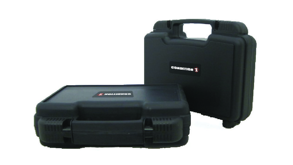 Condition 1 10in. Single Pistol Case w/ Slide Latch, Black H089BKF5012LNO