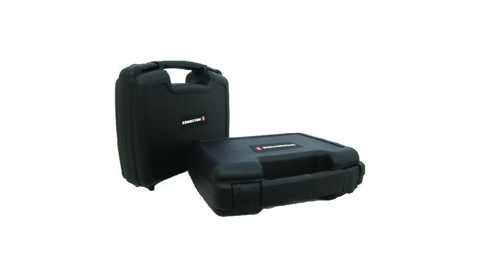 Condition 1 Single Pistol Case, Black H699BKF7782LNO