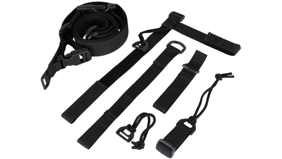 Condor Outdoor 3 Point Sling, Black, 3PS-002