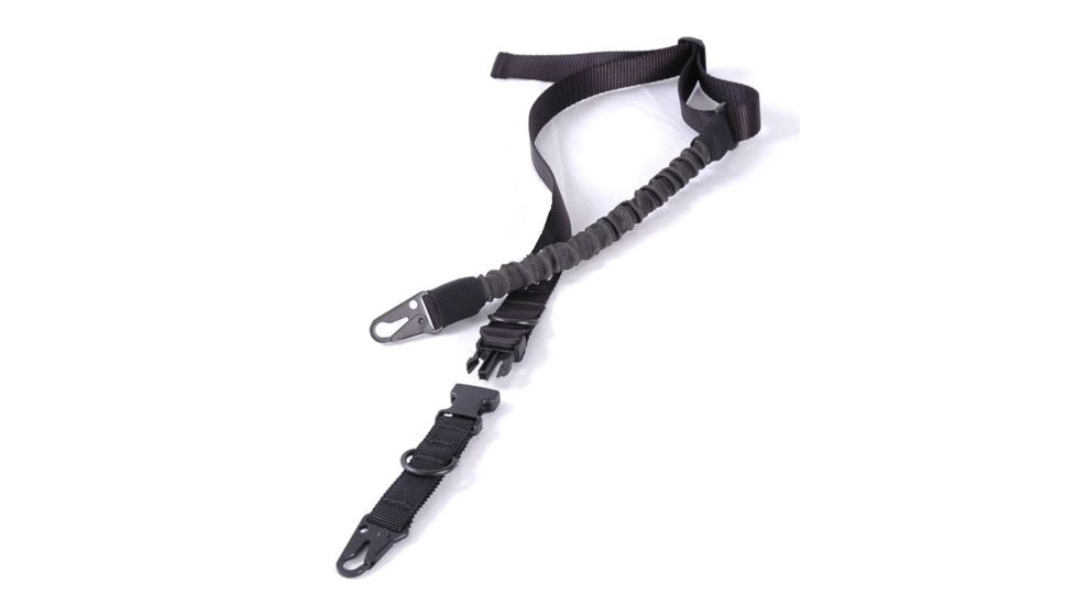 Crosstac Ambi 1.5in Wide Gun Sling, Black, Long, 135031-BLK-HK-L
