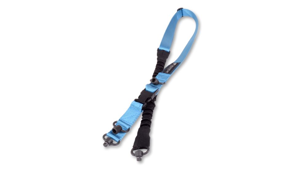 Crosstac Ambi Bold Gun Sling / QD Swivels, Turquoise, Regular, 135025-TQ-QD