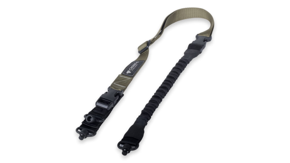 Crosstac Ambi Gun Sling / QD Swivels, Olive Drab, Regular, 135025-OD-QD