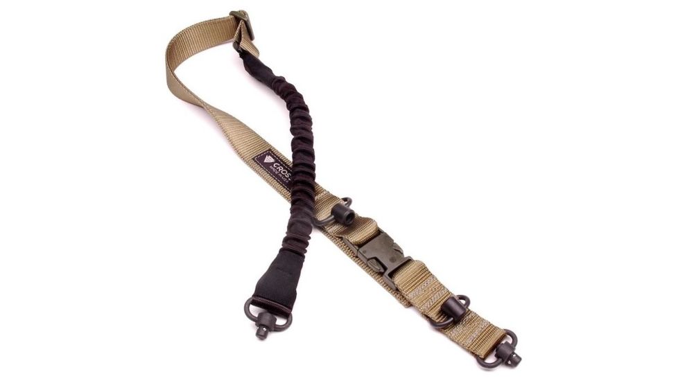 Crosstac Ambi Premium QD Swivel Gun Sling, Coyote Brown, Regular 135036-CB-COBRA-QD