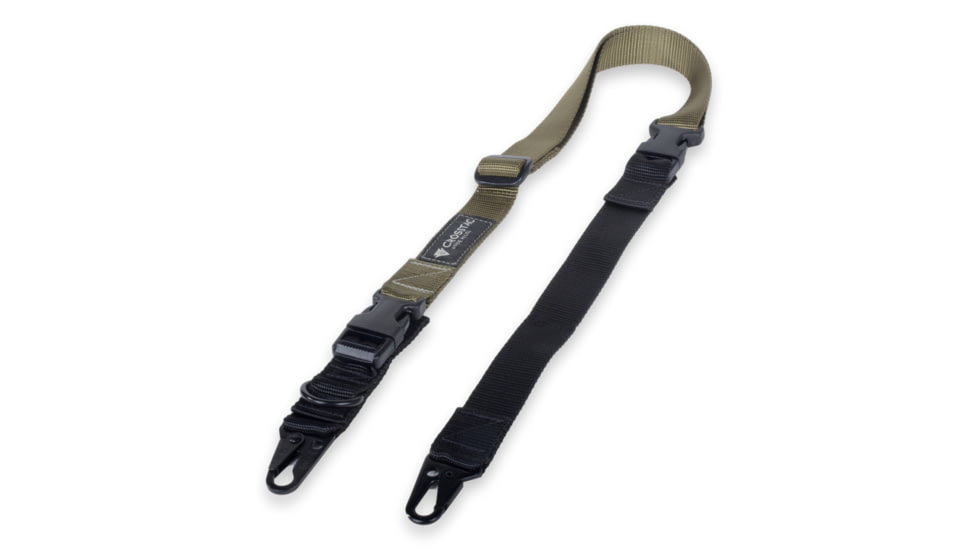 Crosstac Ambi Solid Gun Sling, Olive Drab, Long, 135027-OD-HK-L