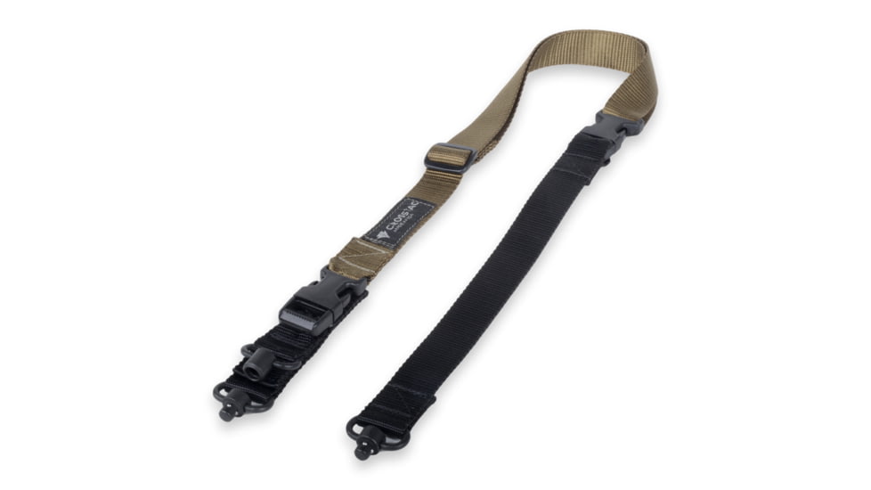 Crosstac Ambi Solid Gun Sling / QD, Coyote Brown, Regular, 135027-CB-QD