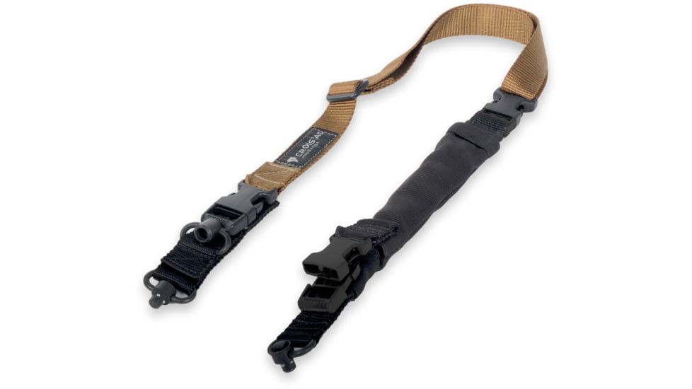 Crosstac Lockout Sling, HK Connectors, Coyote Brown, 135034-CB-HK