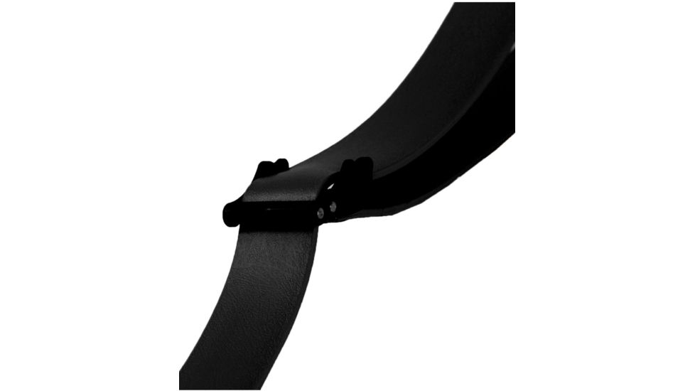 Crosstac Outfitter Gun Sling 1 1/4 inch, Black Biothane QD Connectors, Black, Regular, 110020-BLK-QD