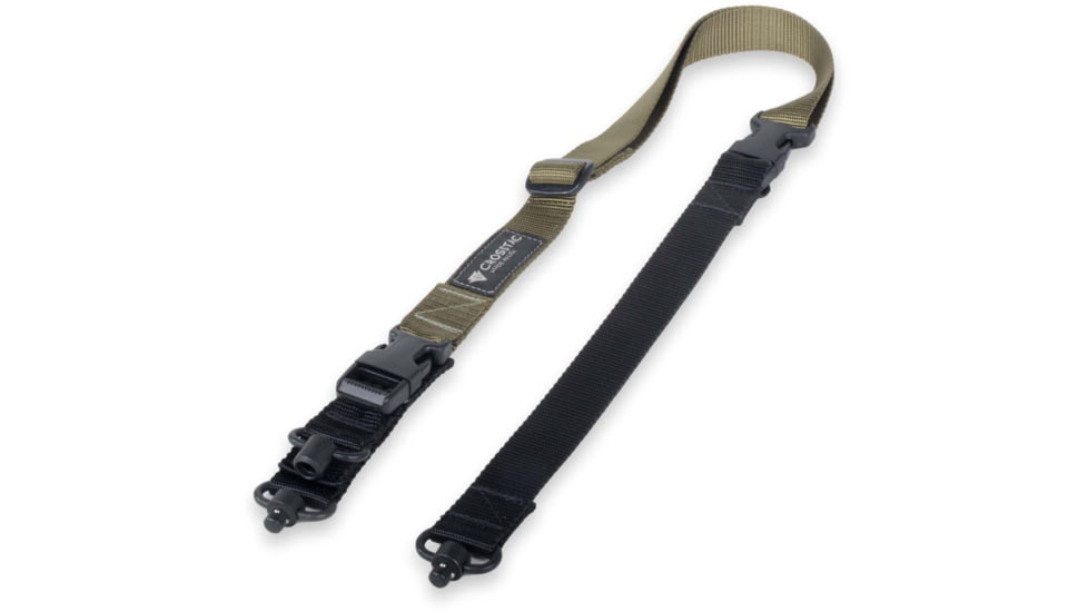 Crosstac Tactical Ambi Sling Solid, QD, Olive Drab, Long, 135027-OD-QD-L
