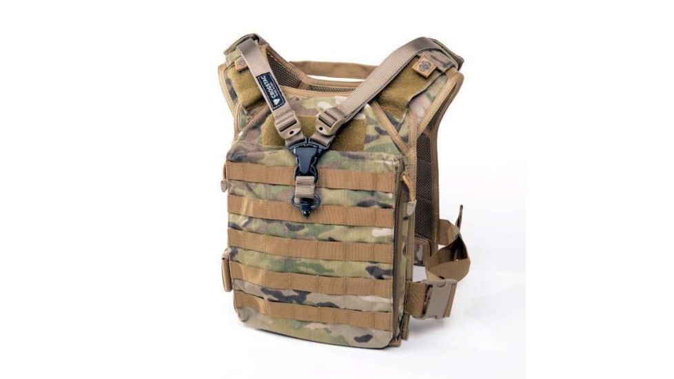Crosstac V-Point Sling, HK Connectors, Coyote Brown, 135033-CB-HK