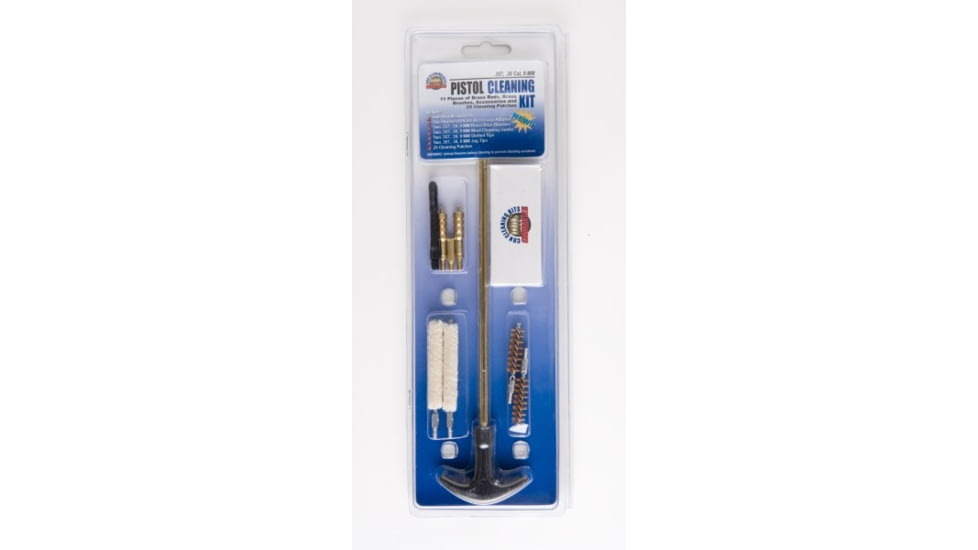 DAC Technologies 11 Piece Pistol Cleaning Rod Set- .357/.38/9mm Caliber Pistols PCK09M