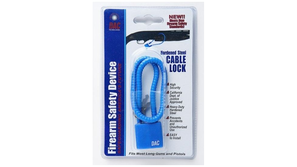 DAC Technologies 15 in. CA DOJ Approved Cable Lock CL 551B
