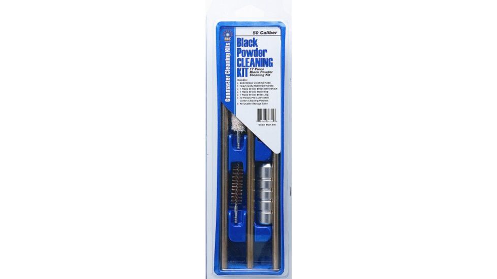 DAC Technologies 17 Piece Black Powder Cleaning Kit in a Durable Clamshell MCK 050