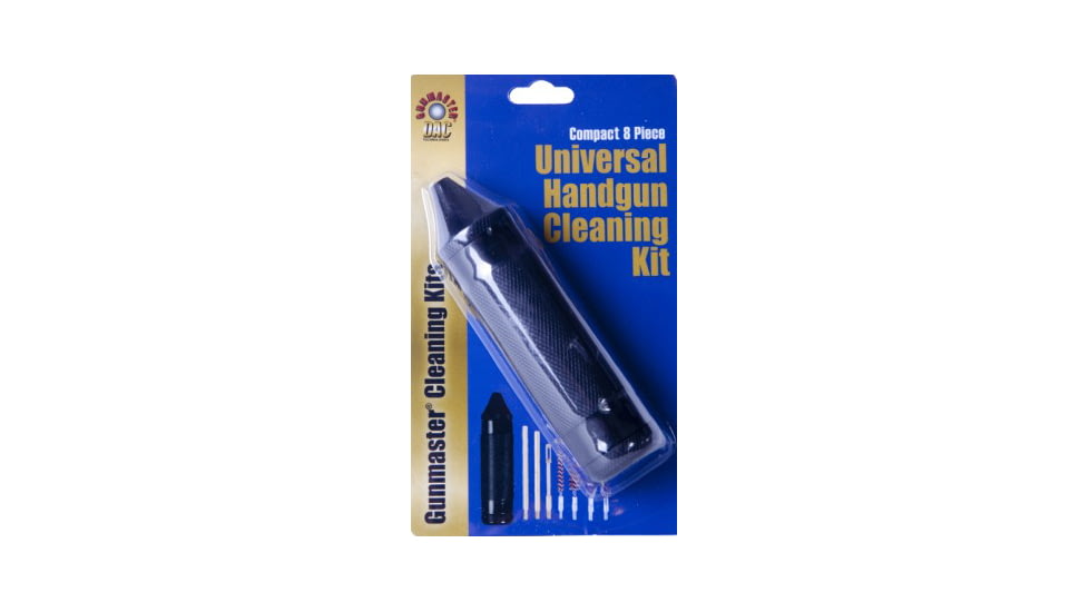 DAC Technologies 8 Piece Compact Universal .22-45 cal. Pistol Cleaning Kit HGC362201AL