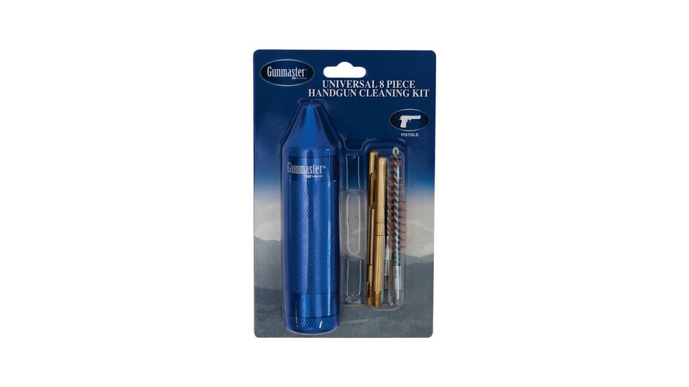 DAC Technologies GunMaster Universal 8-Piece Compact Handgun Cleaning Kit .22-.45