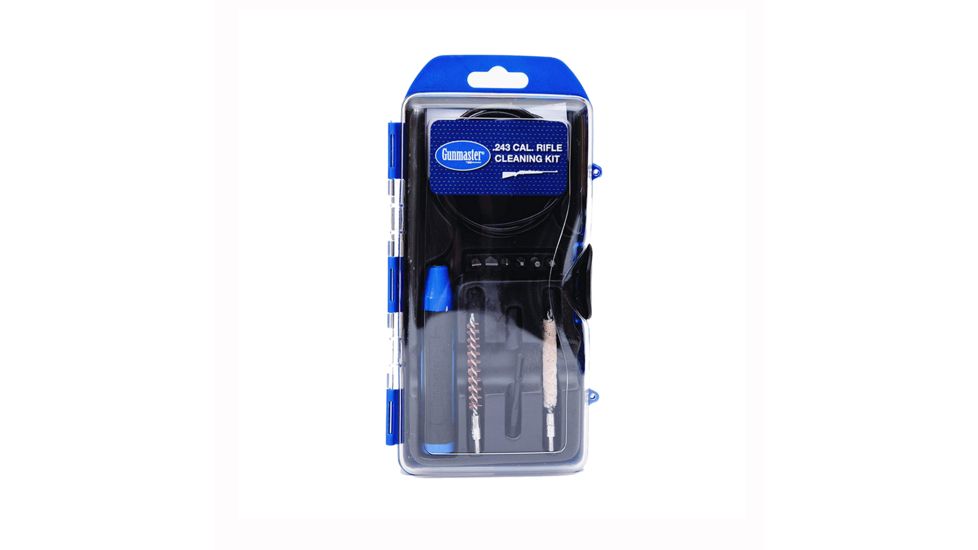 DAC Technologies Rifle Cleaning Kit 12 Piece w/ Pull Through Rod And 6 Piece Driver Bit Set, .243/6Mm &amp; 6.5 Caliber, GM65LR
