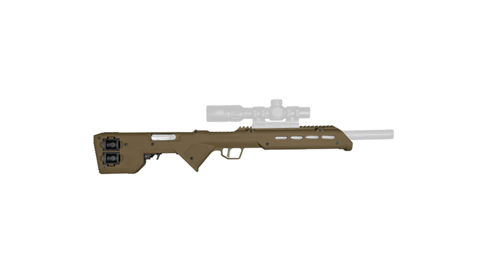 Desert Tech Trek-22 Stock Kit, FDE, Medium, TRK-22-FDE