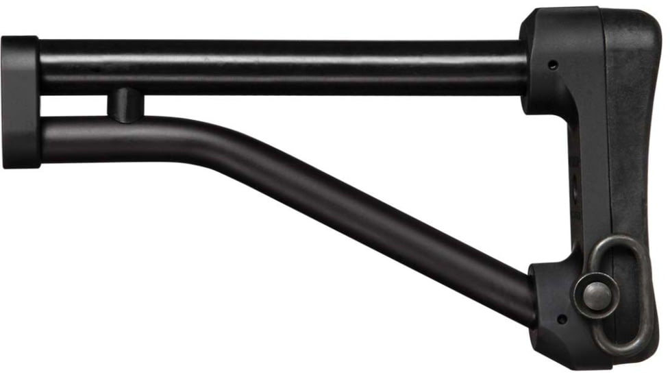 DoubleStar AKFX SS Redesigned AK Skeleton Stock w/.5in RP, 7.5in, Black, A317