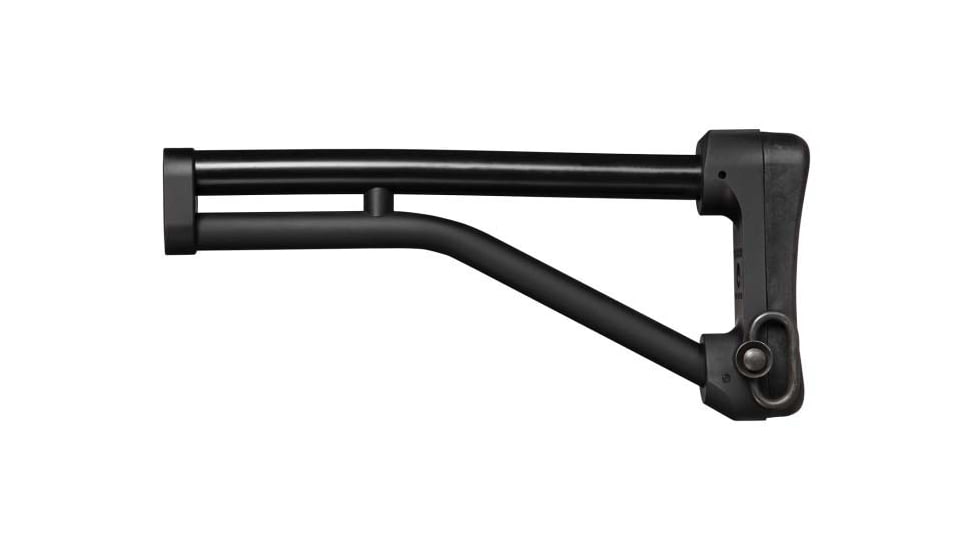 DoubleStar AKFX-L Redesigned AK Skeleton Stock w/.5in RP, 9.5in, Black, A319