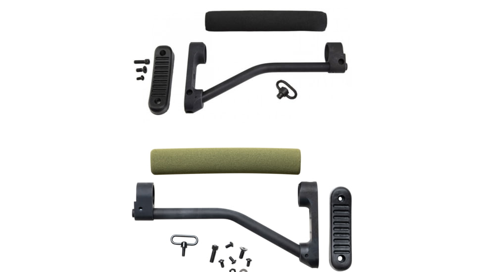 DoubleStar ARFX AR-15 Skeleton Buttstock, Black, Black/Olive Drab
