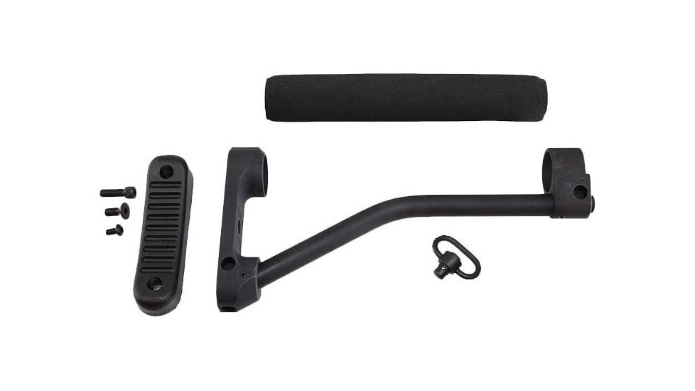 DoubleStar ARFX AR-15 Skeleton Stock w/QD, Black, A101