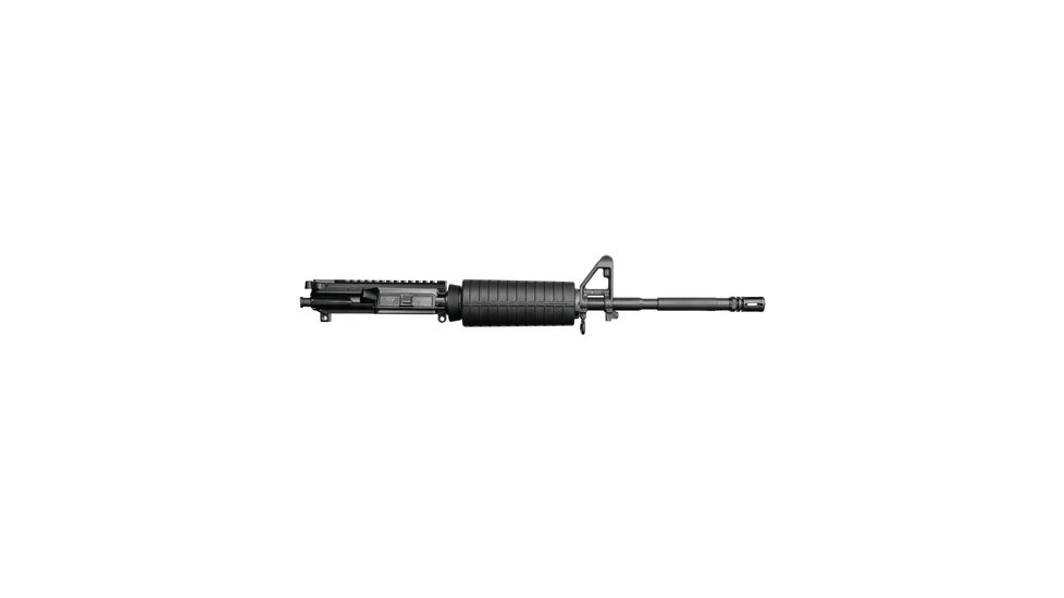 DoubleStar DS-4 AR-15/M4 Flattop Upper Heavy Match Barrel, 16 inch, 5.56/.223, 1-9 Twist, A1 Muzzle Device, Black, ARBU404