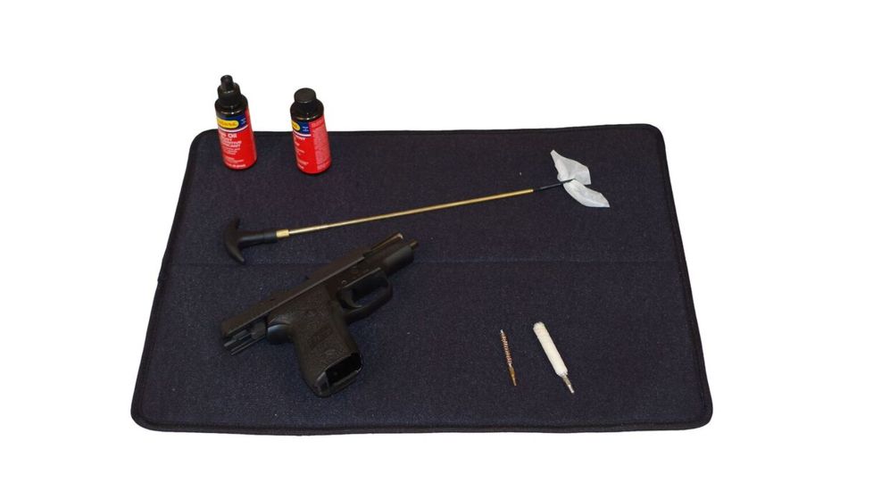 Down Range Hand Gun Deluxe Cleaning Mat, Camo, DRGHDXCM