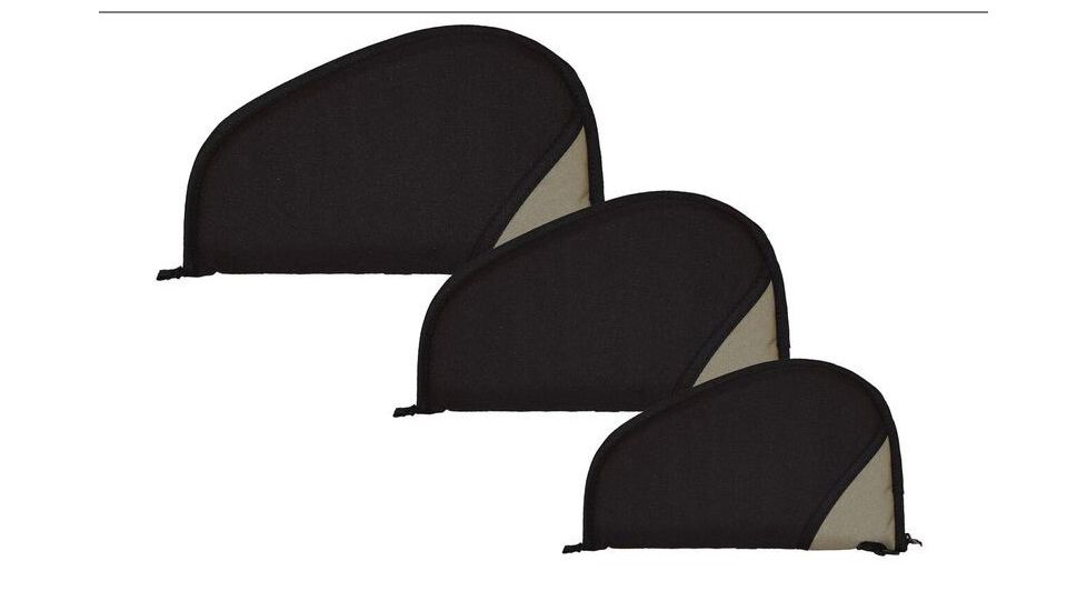 Down Range Pistol Rug, Black, 9in, DRRUG09