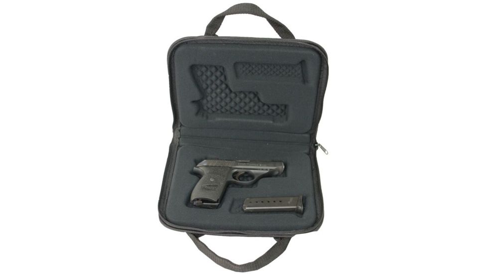 Down Range Universal Compact Auto Pistol Case, Black, DRU01