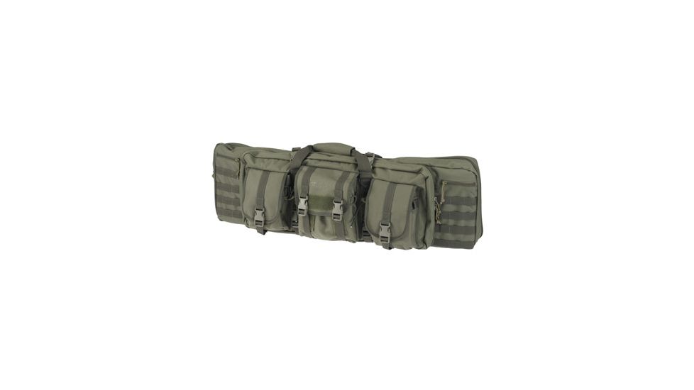 Drago Gear Tactical Gun Case 36 in, 600 Denier Polyester, Green, 12302GR