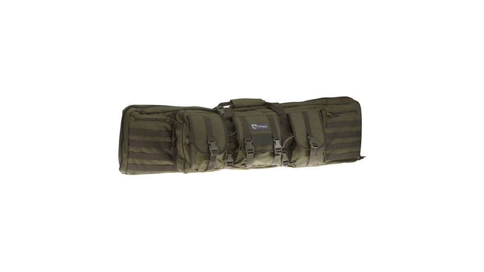 Drago Gear Single Gun Case 42x14x10 in, Gray, 12303GR