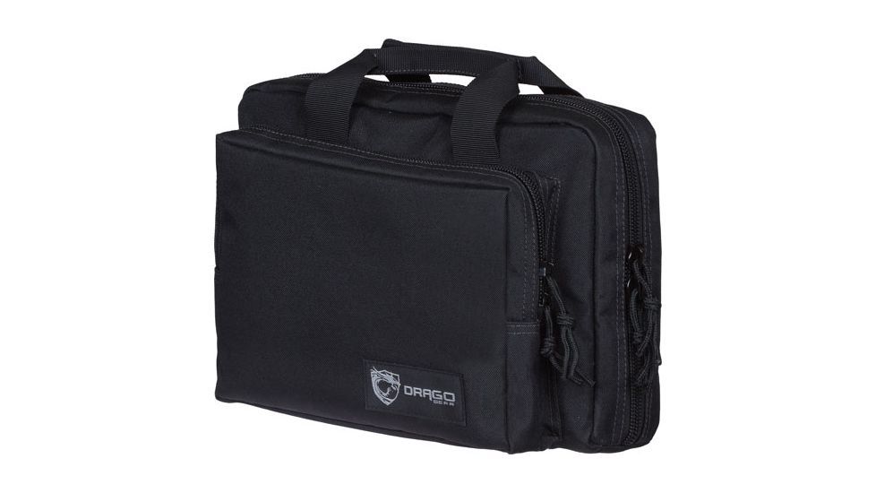 Drago Gear Colt Double Pistol Case, 600D Polyester, C12315BL