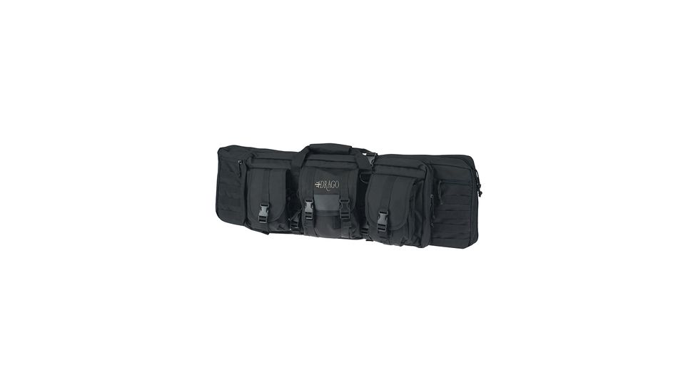 Drago Gear Single Gun Case 36x14x10 in, Black, DRA12302BL