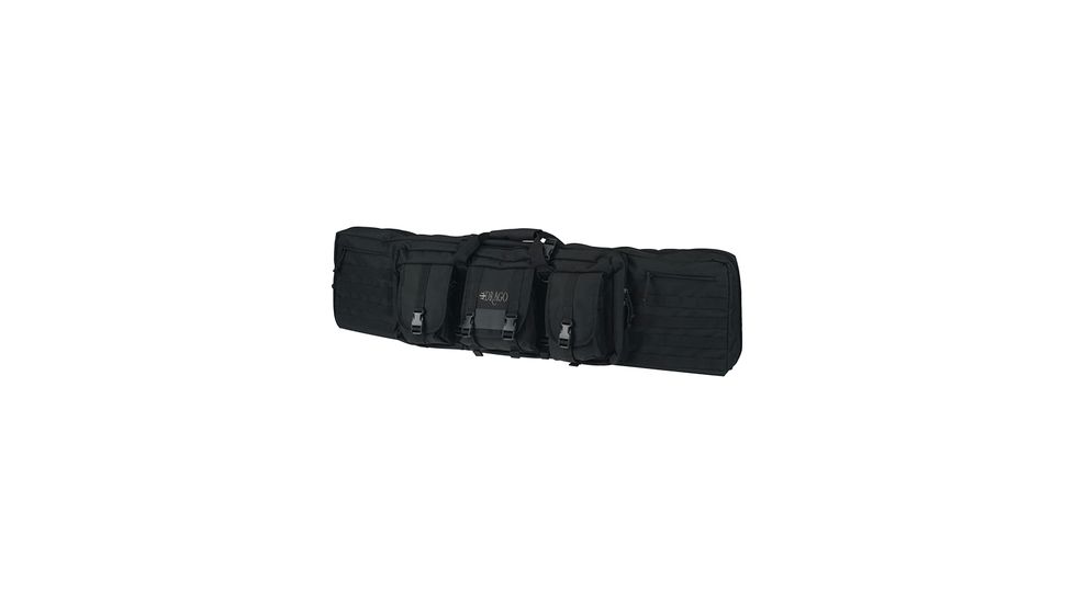 Drago Gear Single Gun Case 46x14x10 in, Black, DRA12304BL