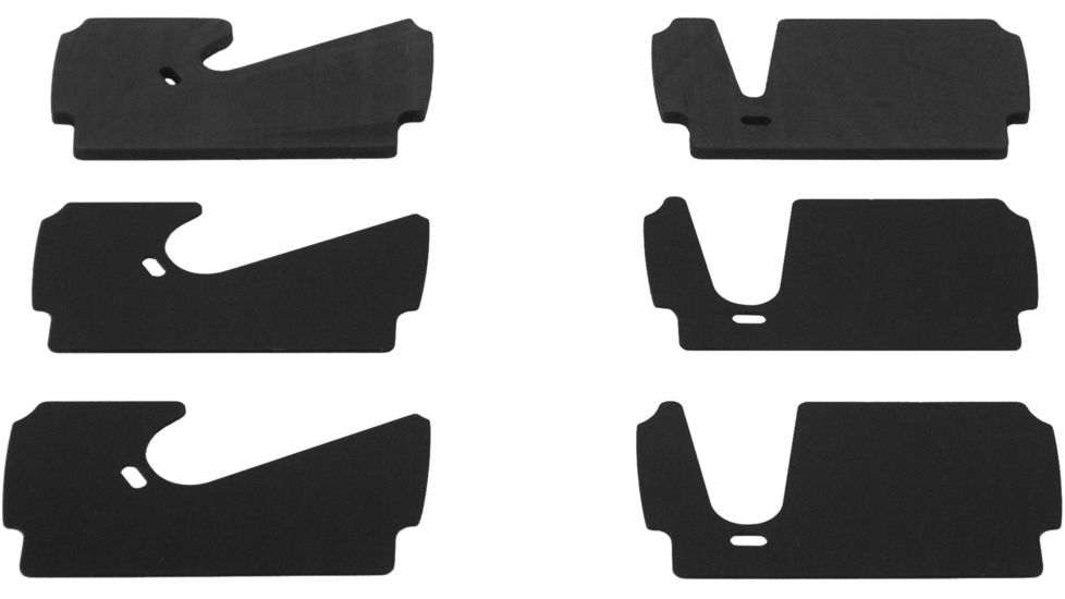 Du-Ha Gun Rack / Divider Set - Humpstor/All Terrain, For Rifle w/Scope, Black, Custom Fit, 90116
