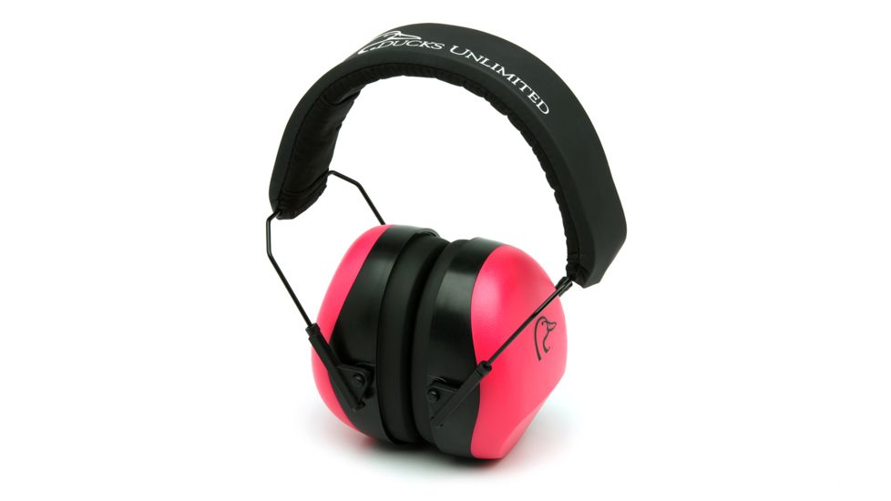 Ducks Unlimited Shooting Pink Ear Muff DUPM8010P