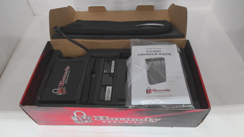 EDEMO Hornady Rapid Vehicle Safe, RFID, 98210, EDEMO1
