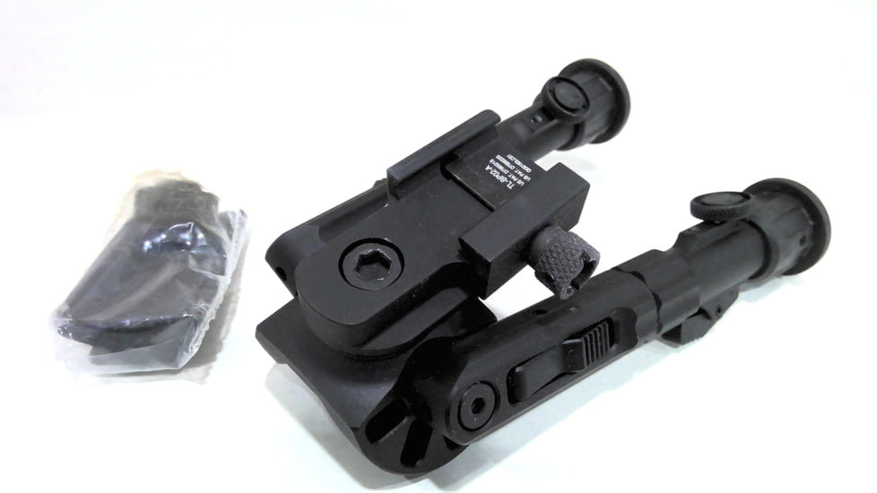 EDEMO Leapers UTG Recon 360 TL Bipod, 5.5in-7.0in Center Height, Picatinny, Black, TL-BP02-A, EDEMO2