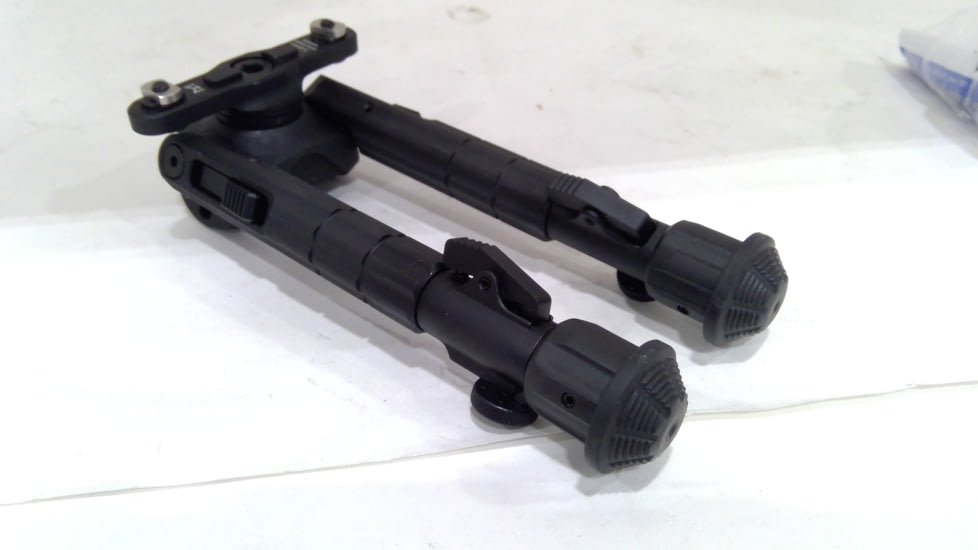 EDEMO Leapers UTG Recon 360 TL Bipod, 7in-9in Center Height, M-LOK, Black, TL-BPM01, EDEMO1