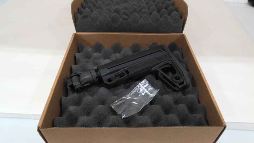 EDEMO SIG SAUER MCX/MPX Side-Folding M4 Style Stock Black, EDEMO3