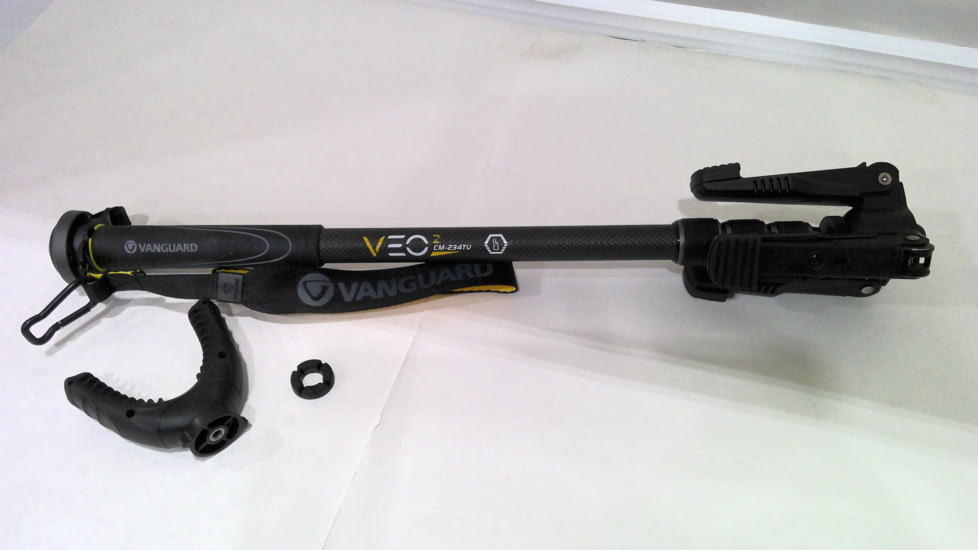 EDEMO Vanguard VEO 2 CM-234TU Shooting Stick, Dark Gray, 64 in, VEO 2 CM-234TU, EDEMO1