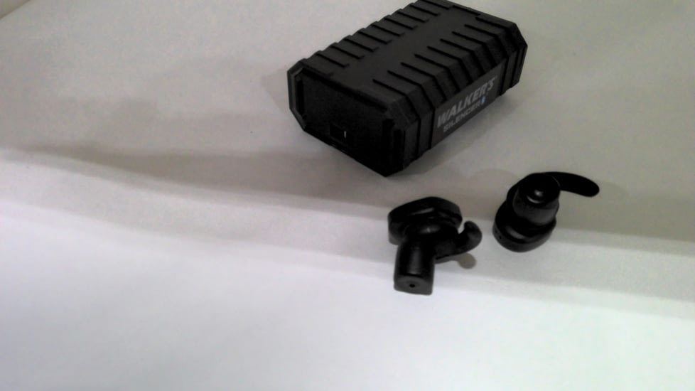EDEMO Walkers Silencer BT 2.0 Bluetooth Earbuds, 24 dB NRR, Black, GWP-SLCR2-BT, EDEMO3