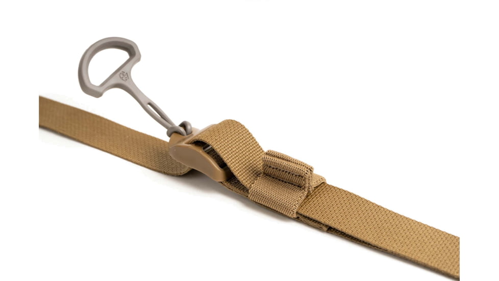 Edgar Sherman Design Combat 2-Point Gun Slings, Matte, Coyote Brown, ESD-SL-CB