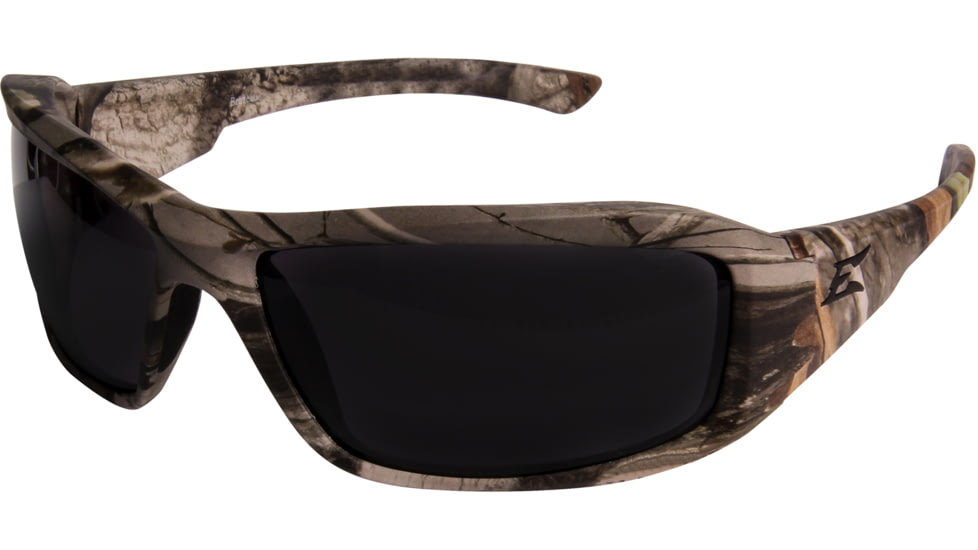 Edge Safety Eyewear Brazeau Sunglasses, Forest Camo Frame, Smoke Lens, One Size, XB116CF