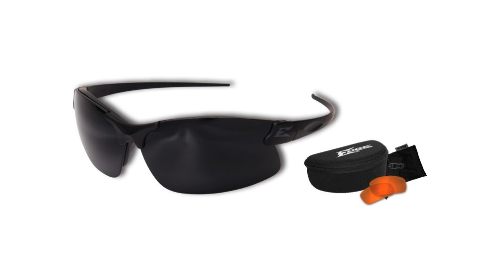 Edge Tactical Sharp Edge Thin Temple 2-Lens Kit , Black Frame, Tiger's Eye, G-15 Lens, SSE2K-3TT
